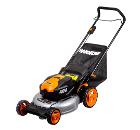 Изображение товара Аккумуляторная газонокосилка WORX WG751E с двумя аккумуляторами