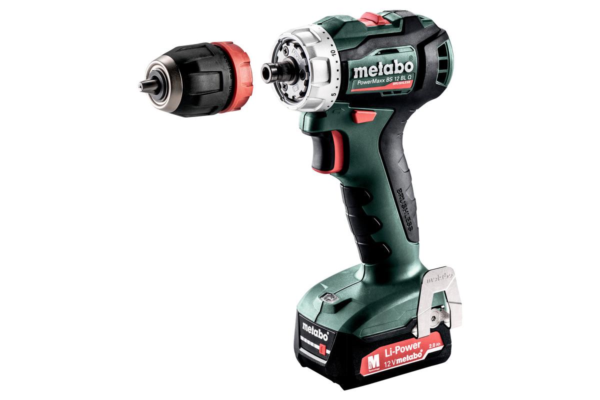 фото Шуруповерт metabo powermaxx bs 12 bl q 601039840 без акк и з.у