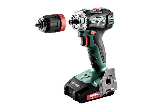 Изображение товара Аккумуляторная дрель-шуруповерт METABO BS 18 L BL Q 602327500 профессиональный, 2 АКБ, кейс