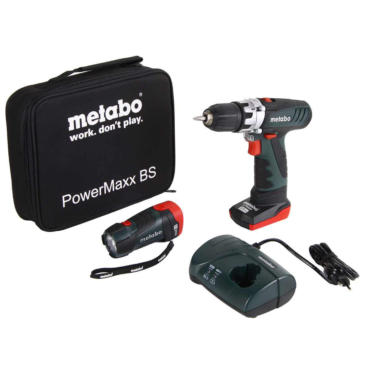 Аккумуляторная дрель-шуруповерт METABO POWERMAXX BS Basic 10,8 - купить в  интернет-магазине - цена, отзывы, видео, фото