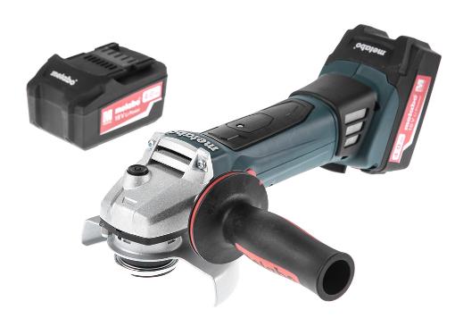 Изображение товара Аккумуляторная углошлифовальная машина Metabo W 18 LTX 125 4.0, 125 мм, Германия