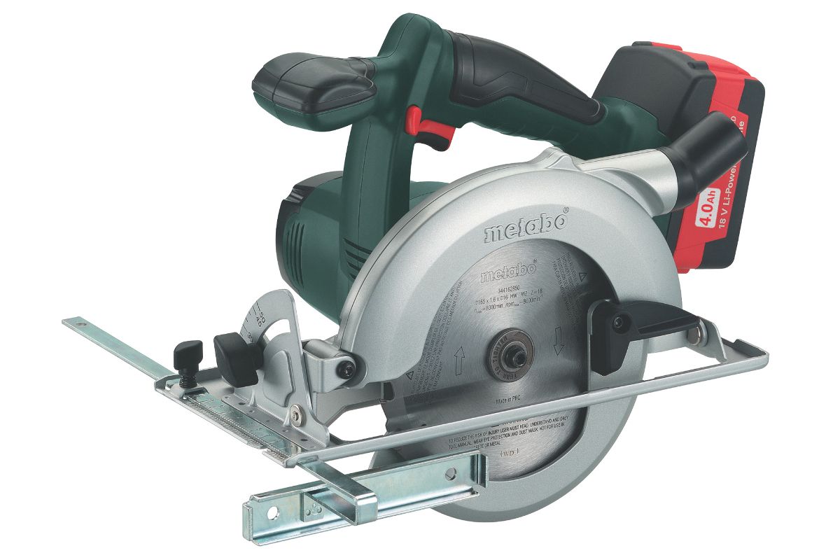 Аккумуляторная циркулярная пила Metabo KSA 18 LTX 4.0 - цена, отзывы, фото - купить в Москве, СПб и РФ