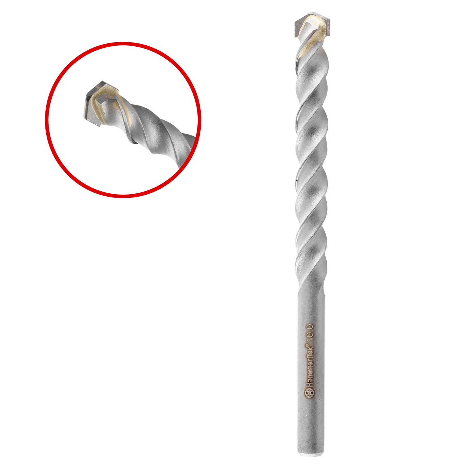 

Сверло по камню Hammer 202-314 dr cr 10,0мм*120мм, 202-314 dr cr 10,0мм*120мм