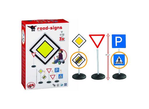 Изображение товара Игрушка детская BIG Дорожные знаки BIG-ROAD-SIGNS 69 см