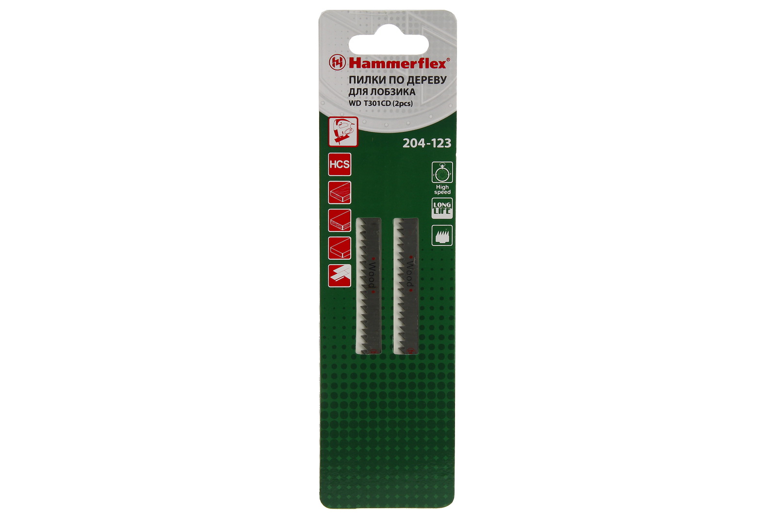 

Пилки для лобзика Hammer 204-123 jg wd t301cd (2 шт.), 204-123 jg wd t301cd (2 шт.)