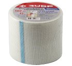 Лента серпянка 3x3 мм ЗУБР 100мм*45м (Профессионал 12465-10-45)