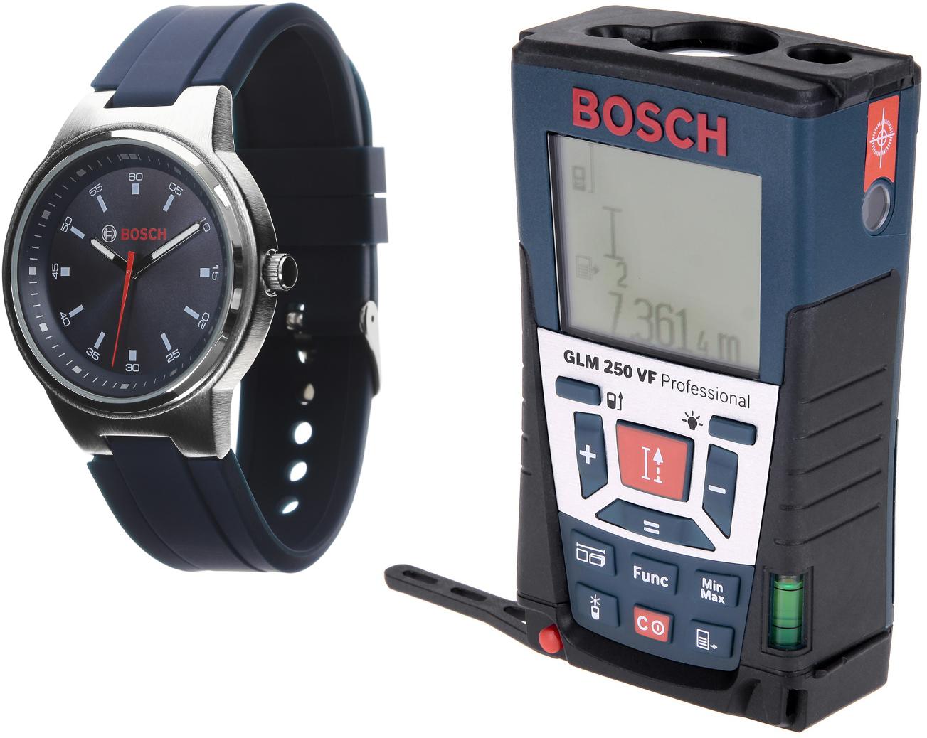 

Набор Bosch Дальномер glm 250 vf (0.601.072.100) +Часы наручные bosch ts Синие, Дальномер glm 250 vf (0.601.072.100) +Часы наручные bosch ts Синие
