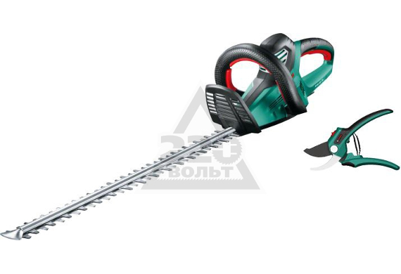 220 Вольт - акция Подарки к садовой технике BOSCH BOSCH Кусторез AHS 65-34 (0.600.847.J00) +Секатор 06008B5000