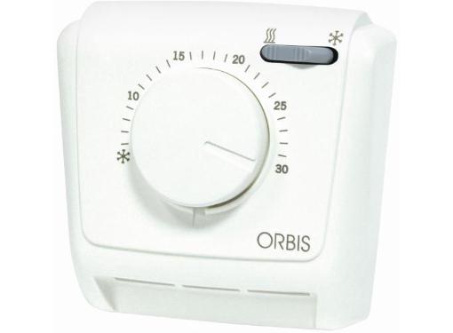 Изображение товара Термостат ORBIS CLIMA MLW OB320622 механический для отопления и кондиционирования белый