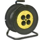 Изображение товара Удлинитель КАЛИБР УСК2-4-30 30м 4 гнезда мощность 4500 Вт на катушке