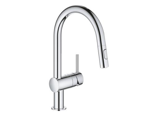 Изображение товара Смеситель GROHE Minta 32321002 с выдвижным изливом для мойки