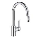 Изображение товара Смеситель GROHE Eurostyle Cosmopolitan 31482003 для мойки с выдвижным аэратором Изображение товара Смеситель GROHE Eurostyle Cosmopolitan 31482003 для мойки с выдвижным аэратором