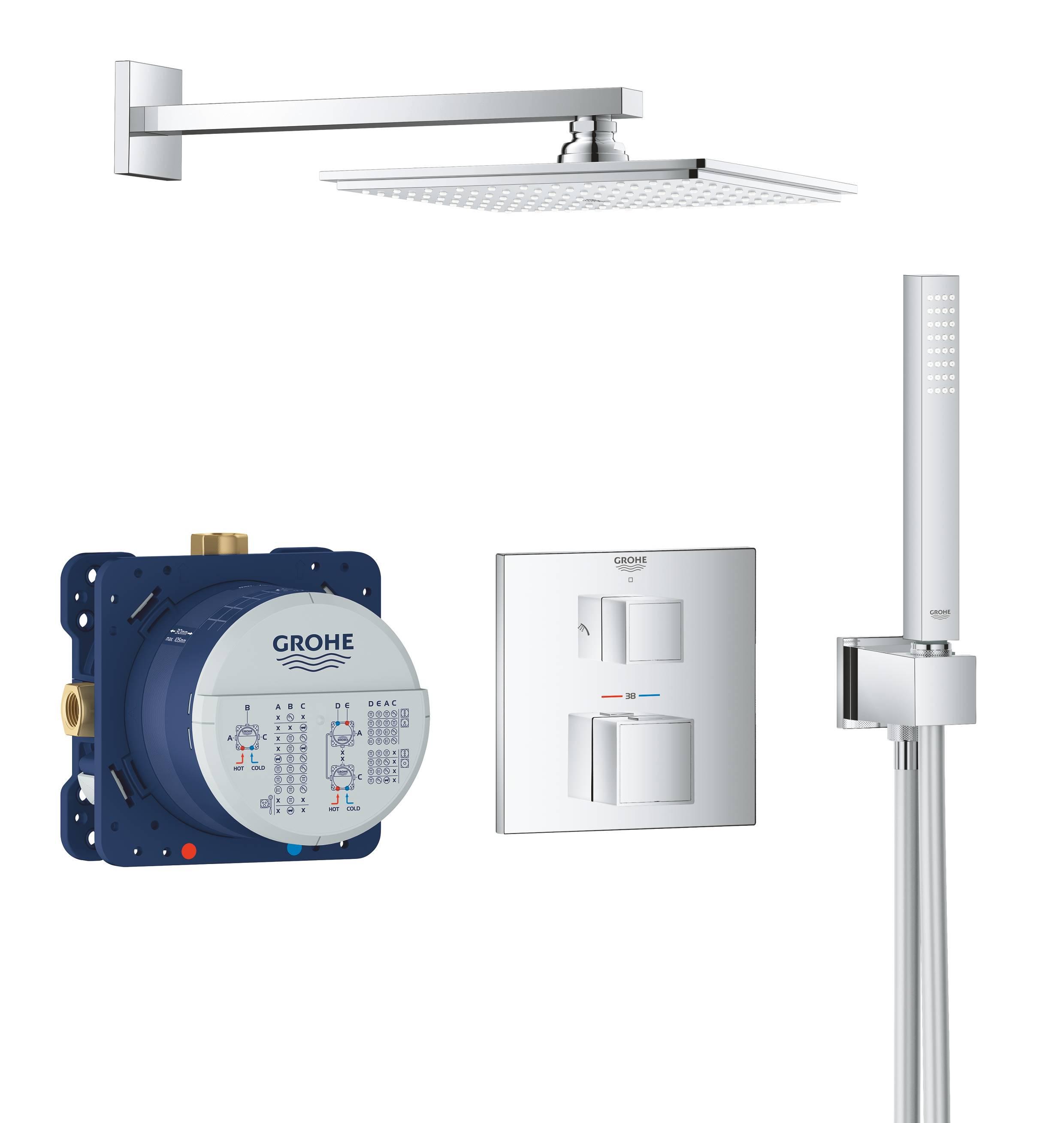 

Комплект Grohe Grohtherm cube 34741000, Grohtherm cube 34741000