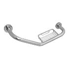 Поручень для ванной SOLINNE 2557.005 хром с мыльницей