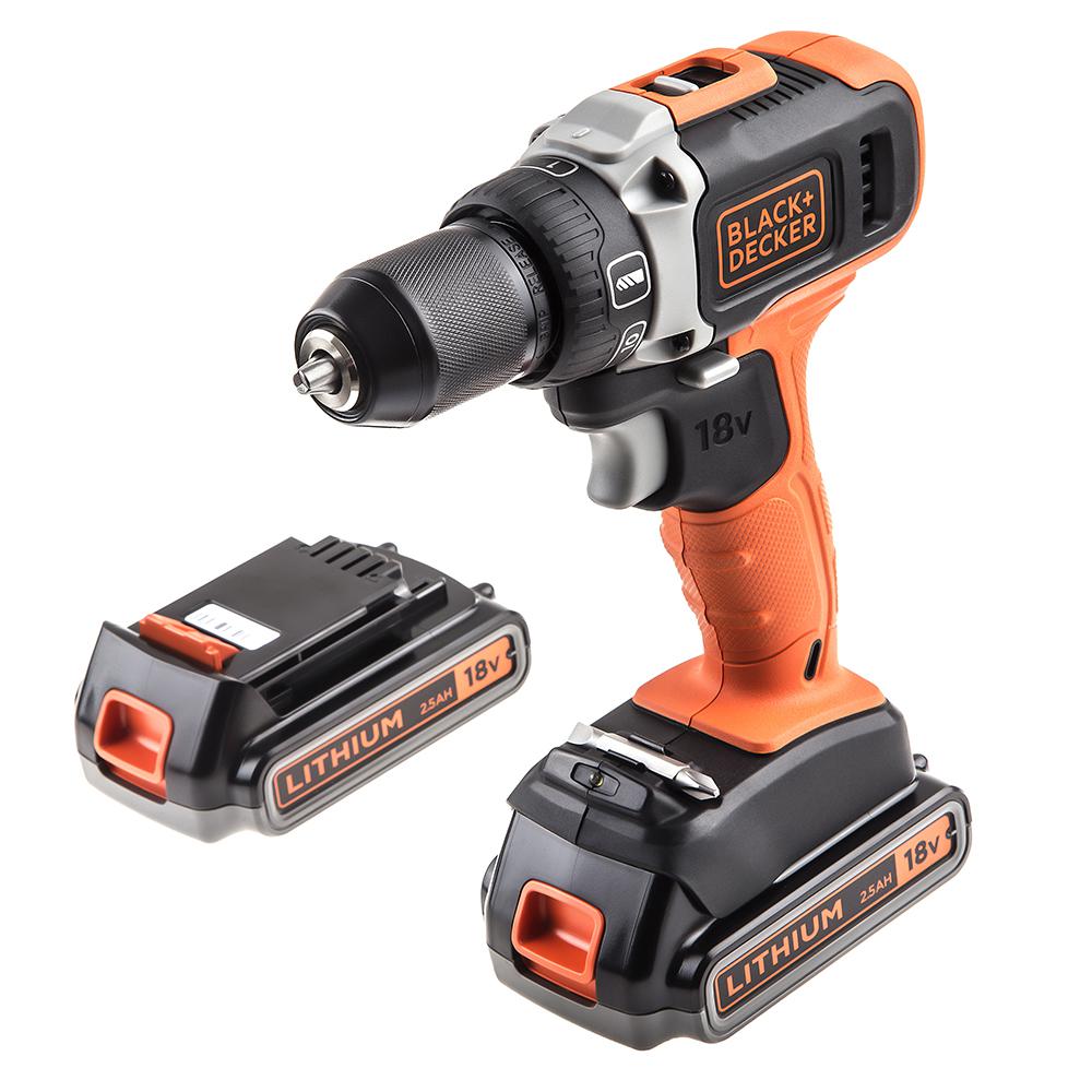 

Дрель-шуруповерт Black & decker Bcd002me2k-qw, Bcd002me2k-qw