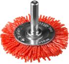 Кордщетка ЗУБР плоская 50мм для дрели нейлон (35161-050_z02)