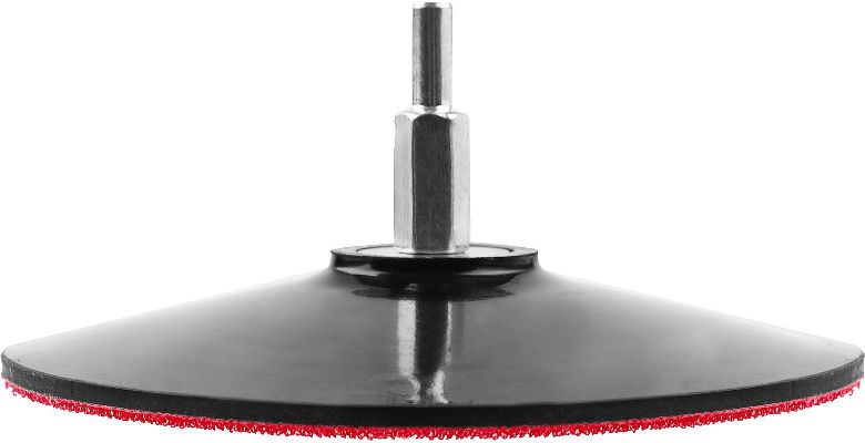 Тарелка опорная STAYER 125мм хвостовик 8мм (MASTER 35740-125)