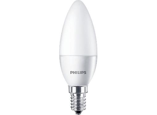 Изображение товара Светодиодная лампа PHILIPS E14 5,5W 470 Лм теплый свет энергия-сберегательная