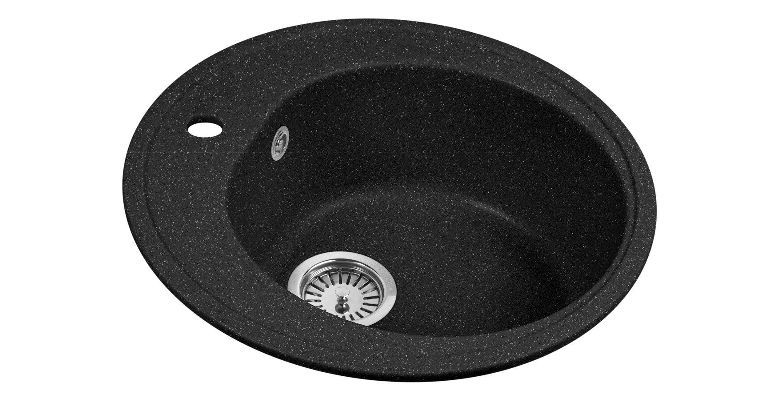 Мойка кухонная AQUAGRANITEX M-08 (308) черный