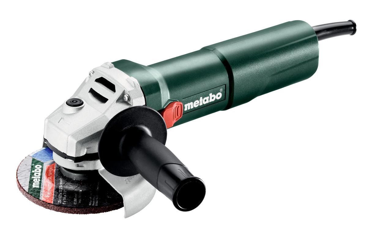 УШМ (болгарка) Metabo W 1100-125 (603614010) - цена, фото и инструкция -  купить в Москве, СПб и РФ