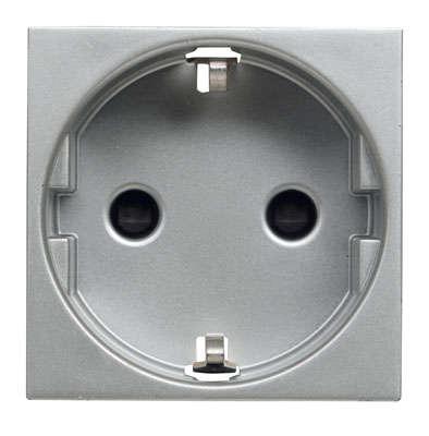 

Механизм розетки Abb N2288 pl, Серебро, N2288 pl