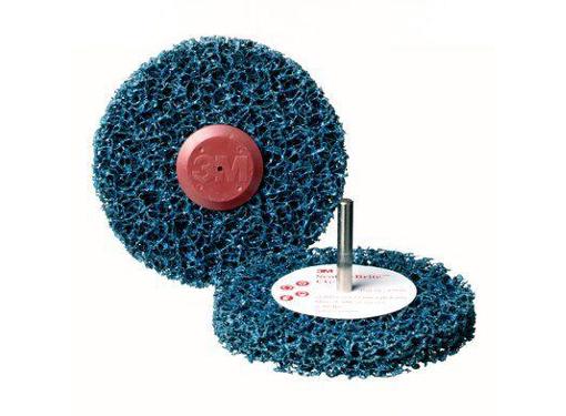 Изображение товара Шлифовальный круг Scotch-Brite Clean and Strip 100 мм голубой для очистки металлов