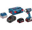 Изображение товара Беспроводной гайковерт BOSCH GDS 18V-EC250, 250 Нм с кейсом и аккумулятором 5 А•ч