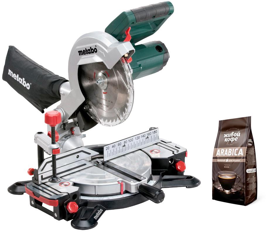 

Набор Metabo Пила торцовочная ks 216 m (619216000) +Арабика молотый - упак. 200г (темная пачка), Пила торцовочная ks 216 m (619216000) +Арабика молотый - упак. 200г (темная пачка)