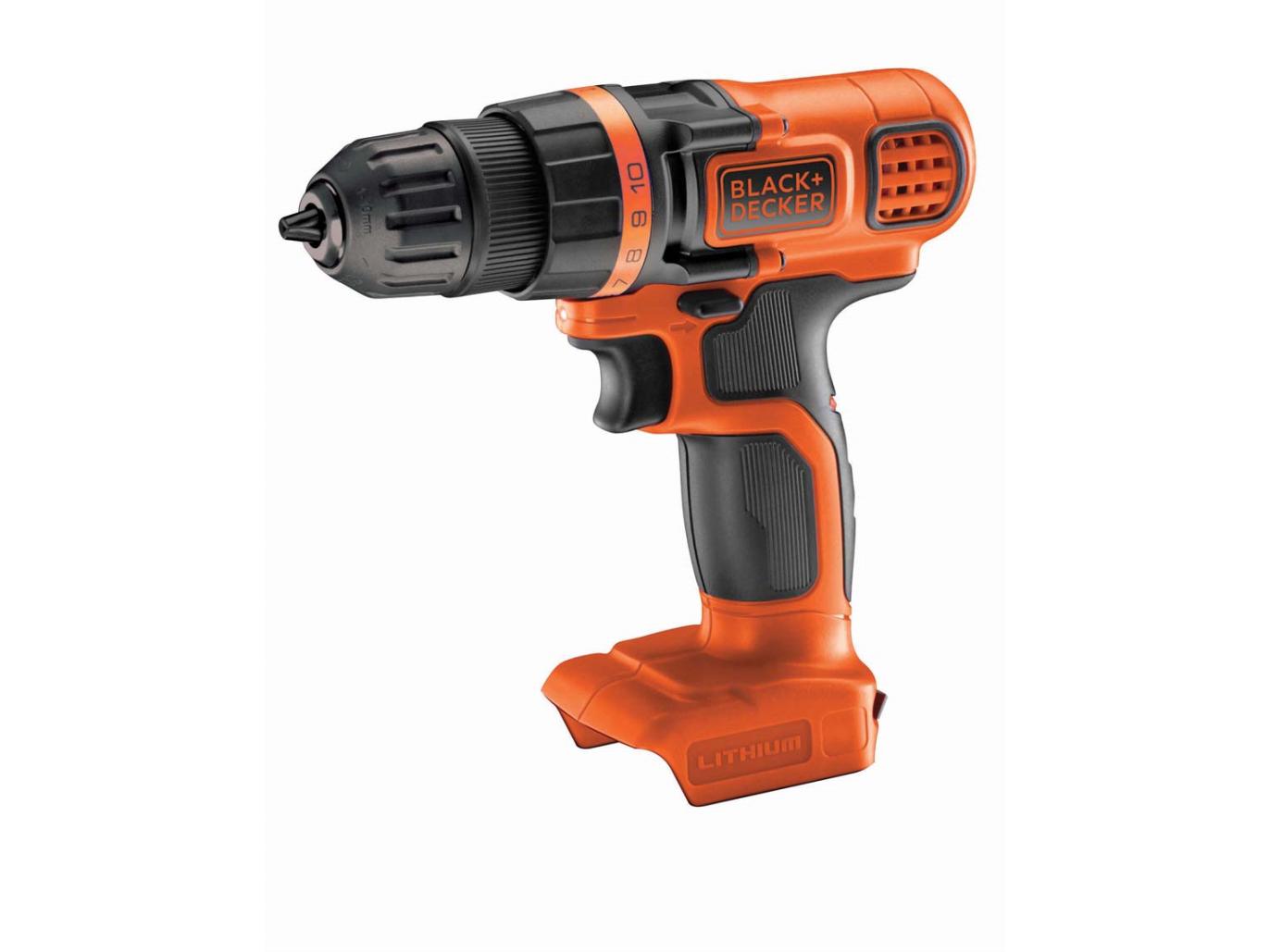 фото Дрель аккумуляторная black & decker bdcdd18n без акк и з.у