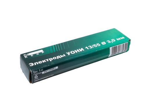 Изображение товара Электроды КЕДР 8006439 УОНИ 13/55 O 3.0 мм для сварки