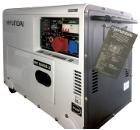 Изображение товара Дизельный генератор Hyundai DHY 8500SE-3, 7.2 кВт, электростарт, шумозащитный кожух