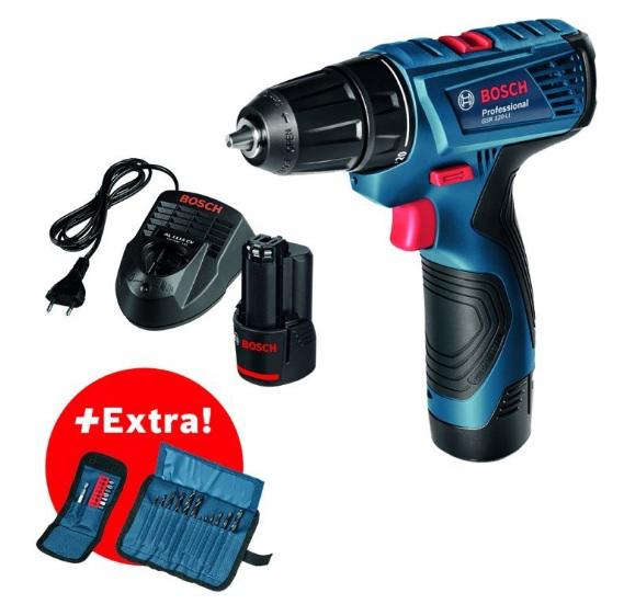

Дрель аккумуляторная Bosch Gsb 120li + комплект оснастки (11 бит и 12 сверл) (0.601.9f3.007, Gsb 120li + комплект оснастки (11 бит и 12 сверл) (0.601.9f3.007)