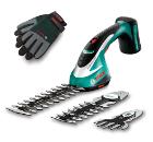 Ножницы BOSCH ASB 12 LI Set + перчатки (0600856305)