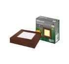 Изображение товара Светильник накладной LED TDM SQ0329-0417 6 Вт 120x120мм венге IP20