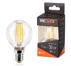 Изображение товара Лампа светодиодная WOLTA FILAMENT 25S45GLFT5E14 5Вт 545лм E14 4000K