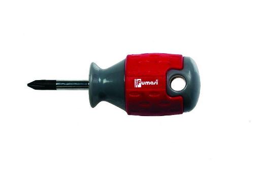 Изображение товара Отвертка FUMASI 255703 крест 2, хром-молибденовая сталь, магнитная рукоятка