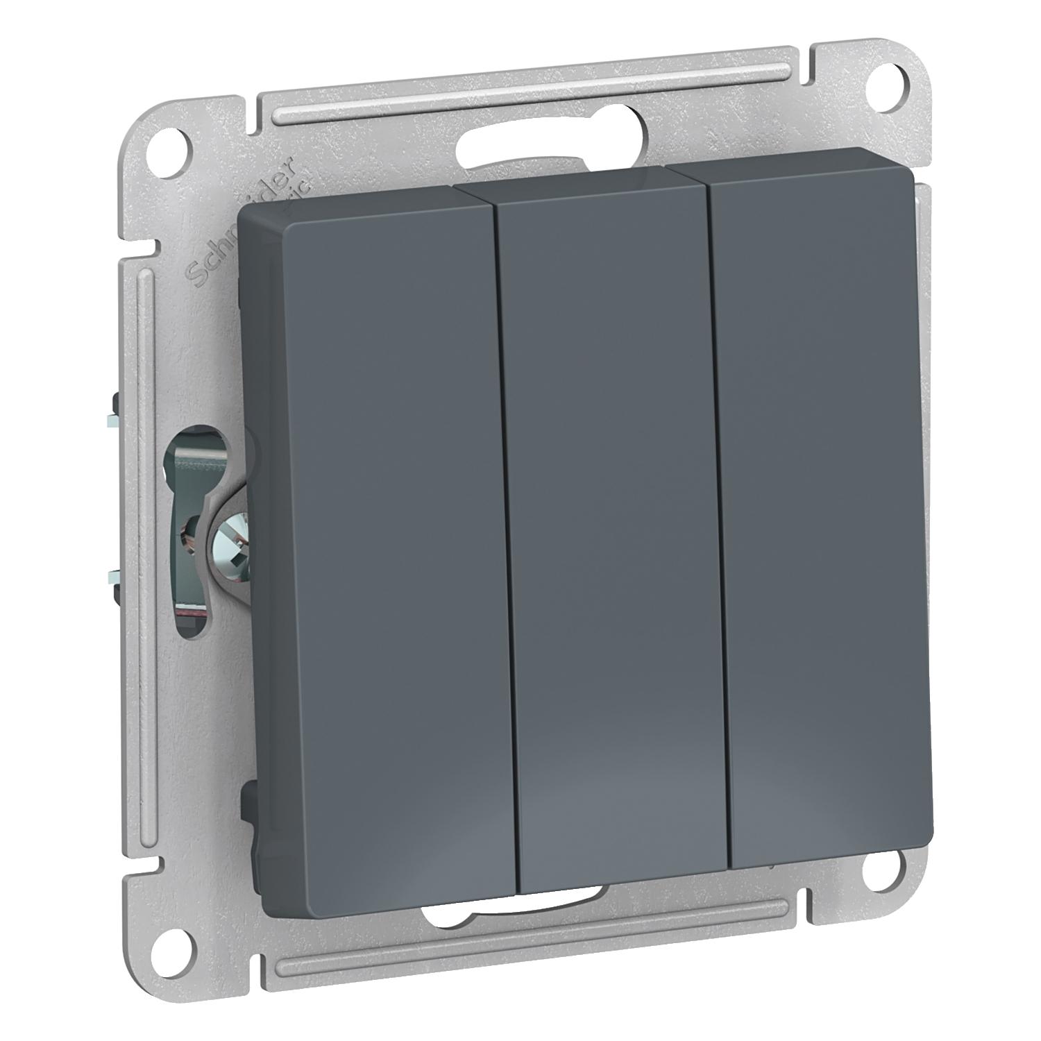 

Механизм выключателя Schneider electric Atn000731, Графит, Atn000731