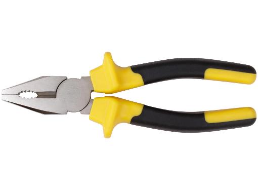Изображение товара Плоскогубцы FIT 49955 комбинированные прорезиненные ручки 180 мм