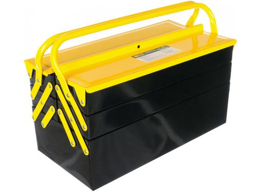 Изображение товара Металлический ящик FIT 65679 для инструмента с 4 раздвижными отделениями