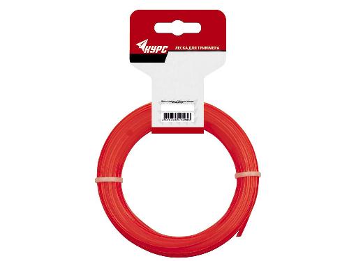 Изображение товара Леска КУРС 77873 для садовых триммеров круглая 2 мм 15 м нейлон