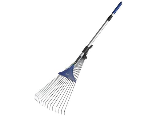 Изображение товара Грабли GREEN APPLE Б0017795 телескопические веерные регулируемые для сада