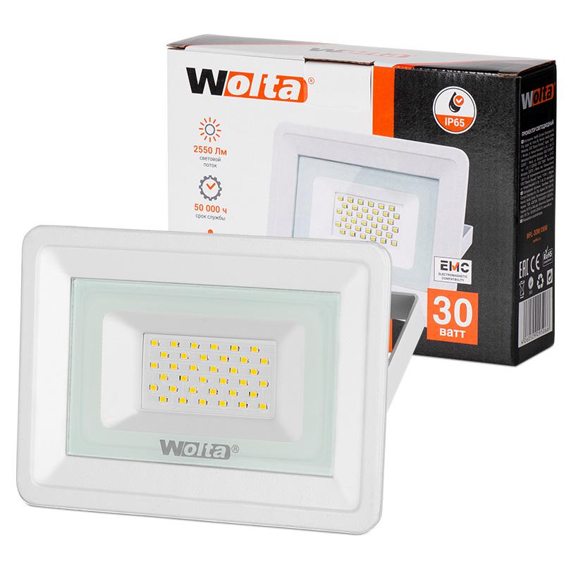 

Прожектор светодиодный Wolta Wfl-30w/06w, Wfl-30w/06w