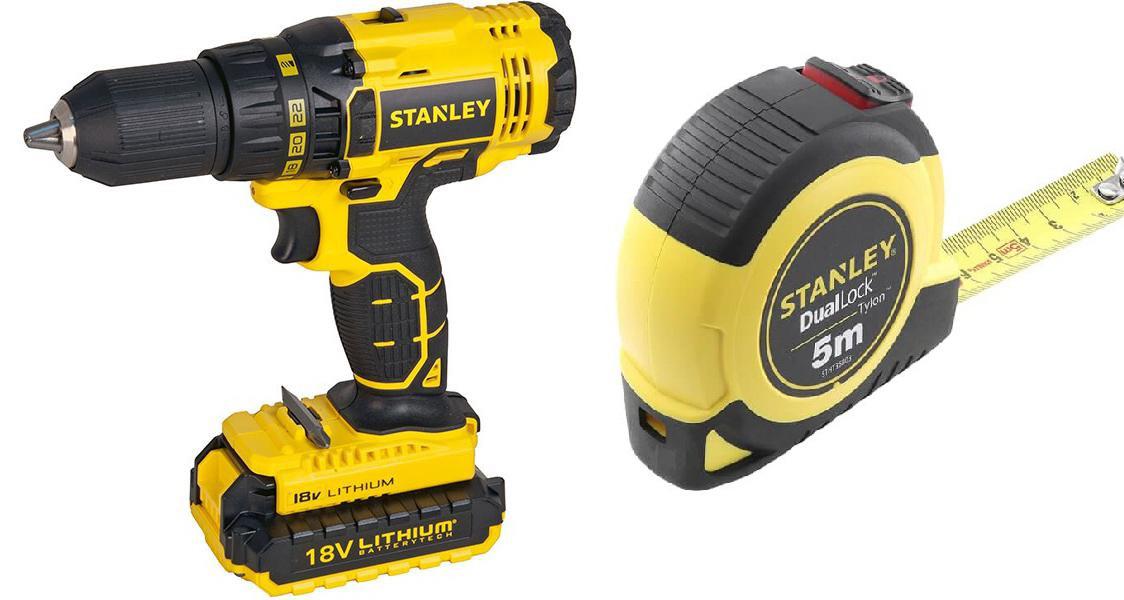 

Набор Stanley Дрель-шуруповерт scd20s2k-ru +Рулетка stht36803-0, Дрель-шуруповерт scd20s2k-ru +Рулетка stht36803-0
