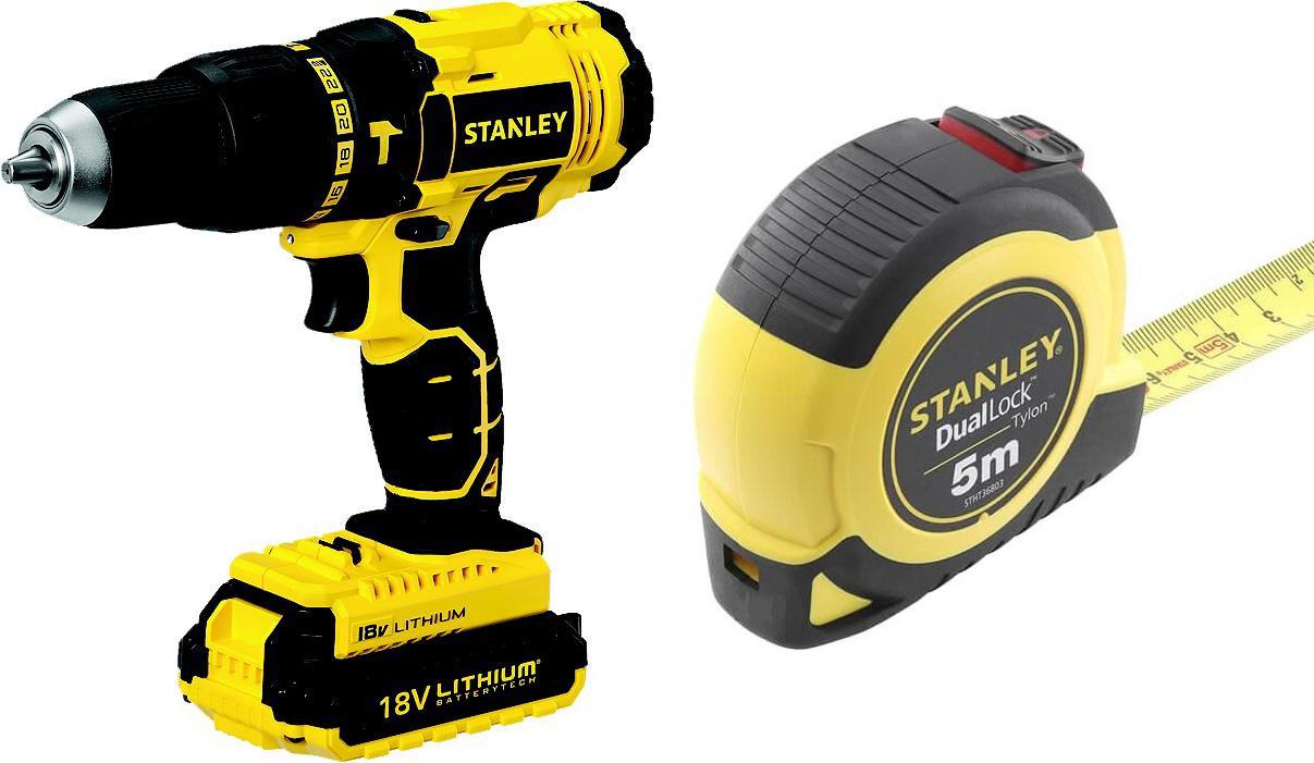 

Набор Stanley Дрель-шуруповерт sch201d2k-ru +Рулетка stht36803-0, Дрель-шуруповерт sch201d2k-ru +Рулетка stht36803-0