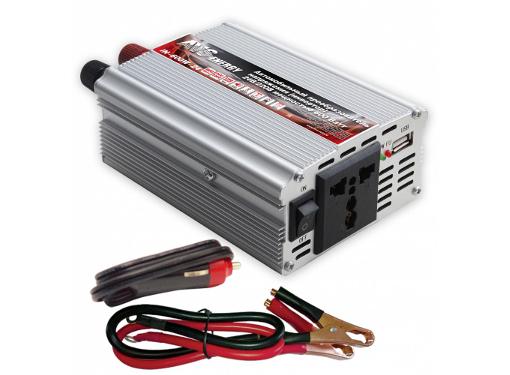 Изображение товара Автомобильный инвертор AVS IN-600W-24 преобразователь 24/220В с USB