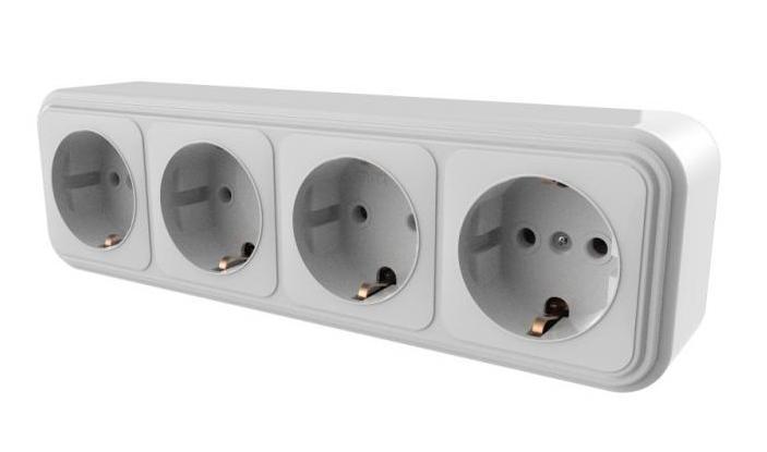 

Розетка Duwi 26415 6, Слоновая кость, 26415 6