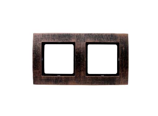 Изображение товара Рамка Duwi Palazzo Vintage 26546 7 на 2 поста медь патина