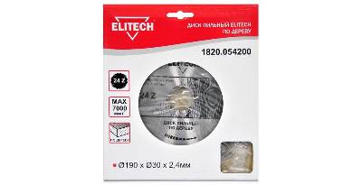   ELITECH 19030 24. (1820.054200)