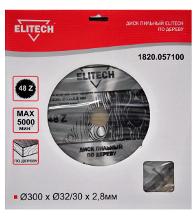ELITECH Ф300х32мм 48зуб. (1820.057100)