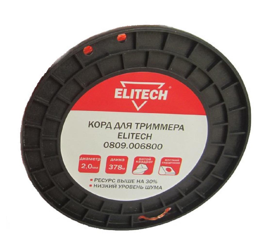 

Леска для триммеров Elitech 0809.006800, 0809.006800